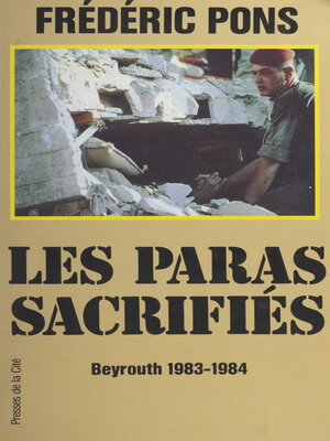 cover image of Les paras sacrifiés